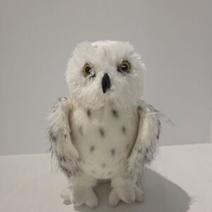 Douglas Legend Snowy Owl White Black Stuffed Animal Plush Toy 10"